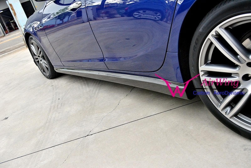 Maserati Ghibli novitec carbon side skirt 03